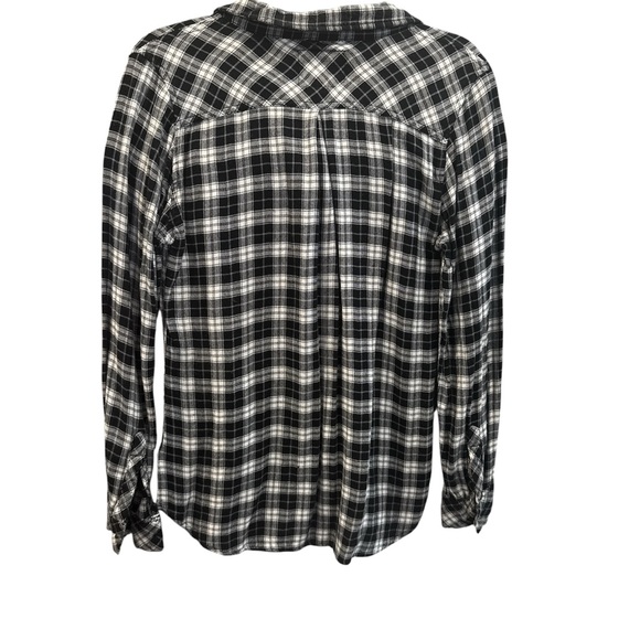 Rails Monochrome Plaid Shirt - Picture 3 of 5